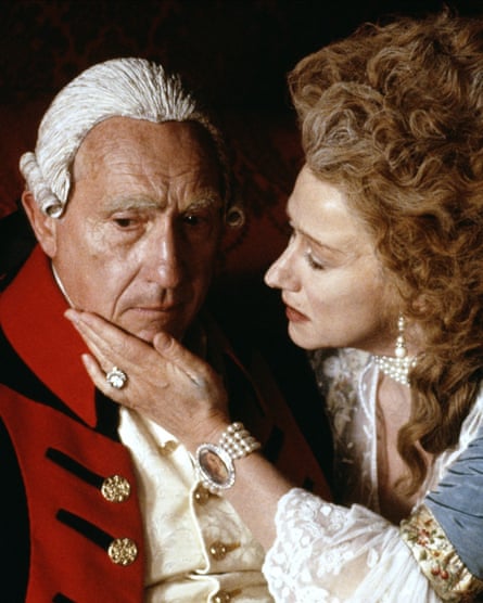 1994, THE MADNESS OF KING GEORGENIGEL HAWTHORNE & HELEN MIRREN Character(s): King George III, Queen Charlotte Film ‘THE MADNESS OF KING GEORGE’ (1994) Directed By NICHOLAS HYTNER 28 December 1994 SAN55383 Allstar/CHANNEL FOUR **WARNING** This Photograph is for editorial use only and is the copyright of CHANNEL FOUR and/or the Photographer assigned by the Film or Production Company & can only be reproduced by publications in conjunction with the promotion of the above Film. A Mandatory Credit To CHANNEL FOUR is required. The Photographer should also be credited when known. No commercial use can be granted without written authority from the Film Company.