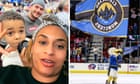 US man who deflected hockey puck flying directly at boy, 4, hailed as hero
