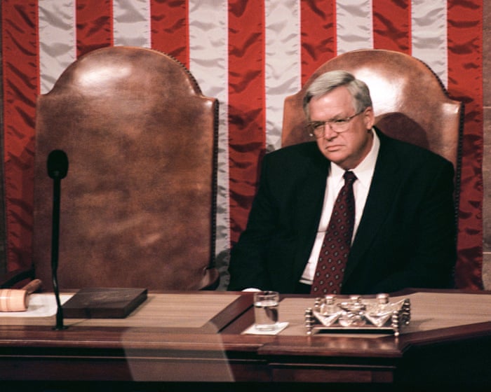 Dennis Hastert, former House speaker disgraced by molestation allegations, dies aged 84