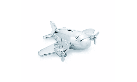 Airplane bank from Tiffany &amp; Co