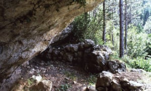 Picasso’s “cave” near Horta de Sant Joan, Catalonia, Spain