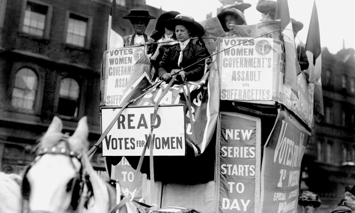 Women's suffrage - February 1918, first women gain right to vote in parliamentary elections | The Guardian Foundation | The Guardian