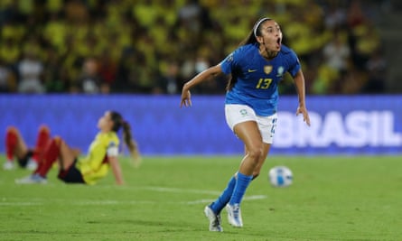 Brazil were pushed hard by Colombia in the 2022 Copa América final