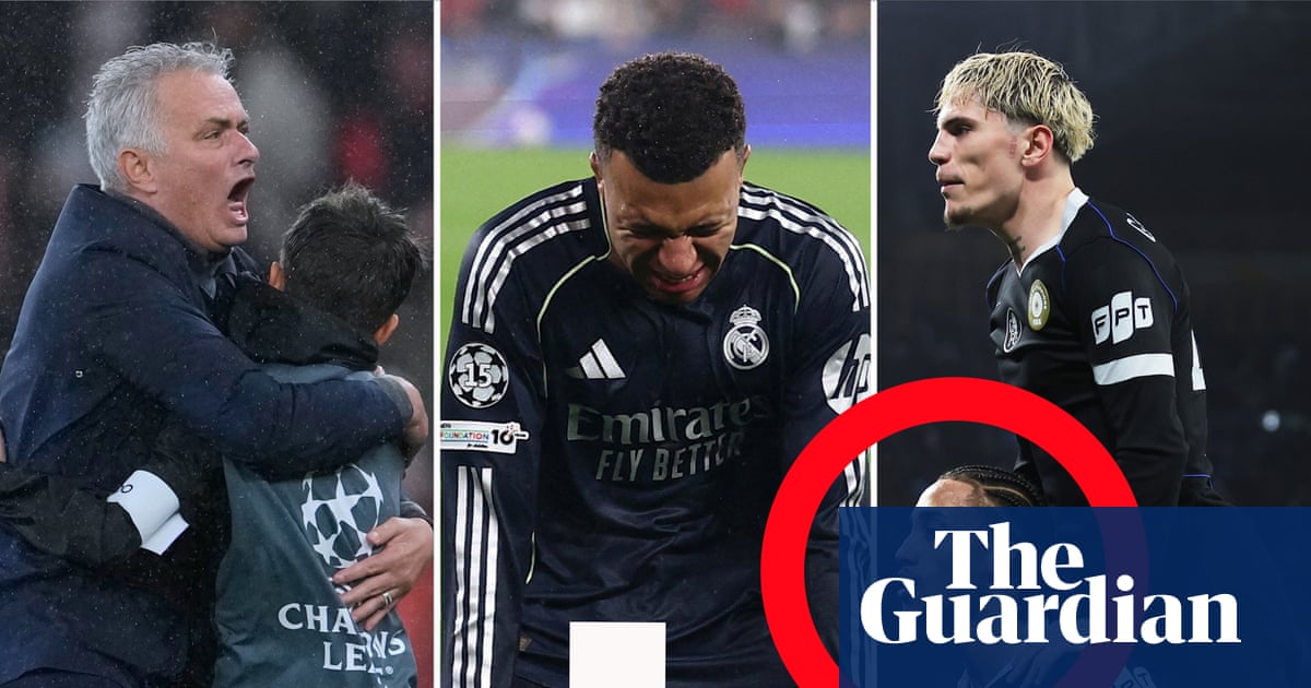 Champions League review: discontent for Real Madrid in a chaotic conclusion to group play