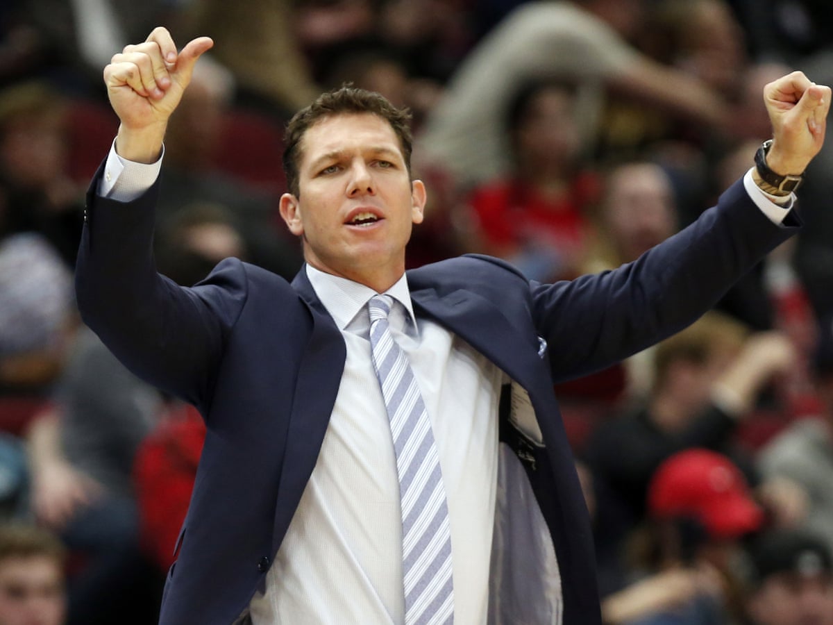 Luke Walton Out As La Lakers Coach After Three Losing Seasons Sport The Guardian