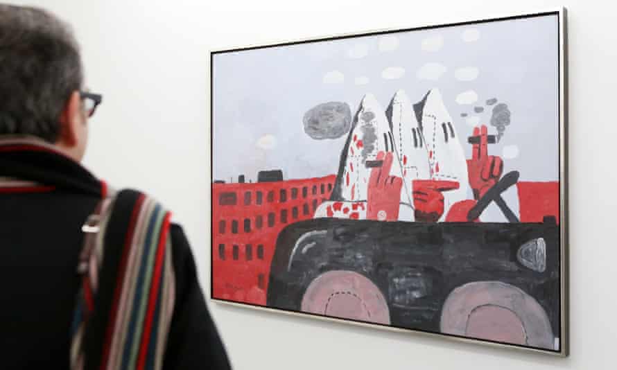 Riding Around by Philip Guston.