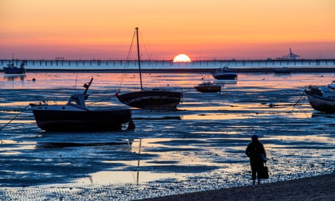 Sunset at Southend