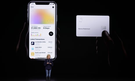 Jennifer Bailey, vice-president of Apple Pay, introducing the Apple Card earlier this year.