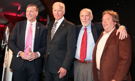 Samuel L Stanley, Joe Biden, James Simons and Richard Gelfond