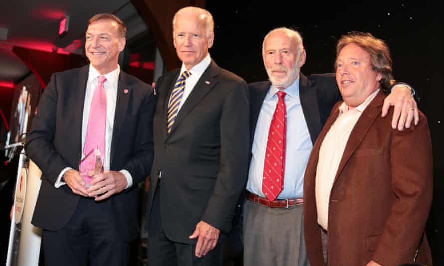 Samuel L Stanley, Joe Biden, James Simons and Richard Gelfond