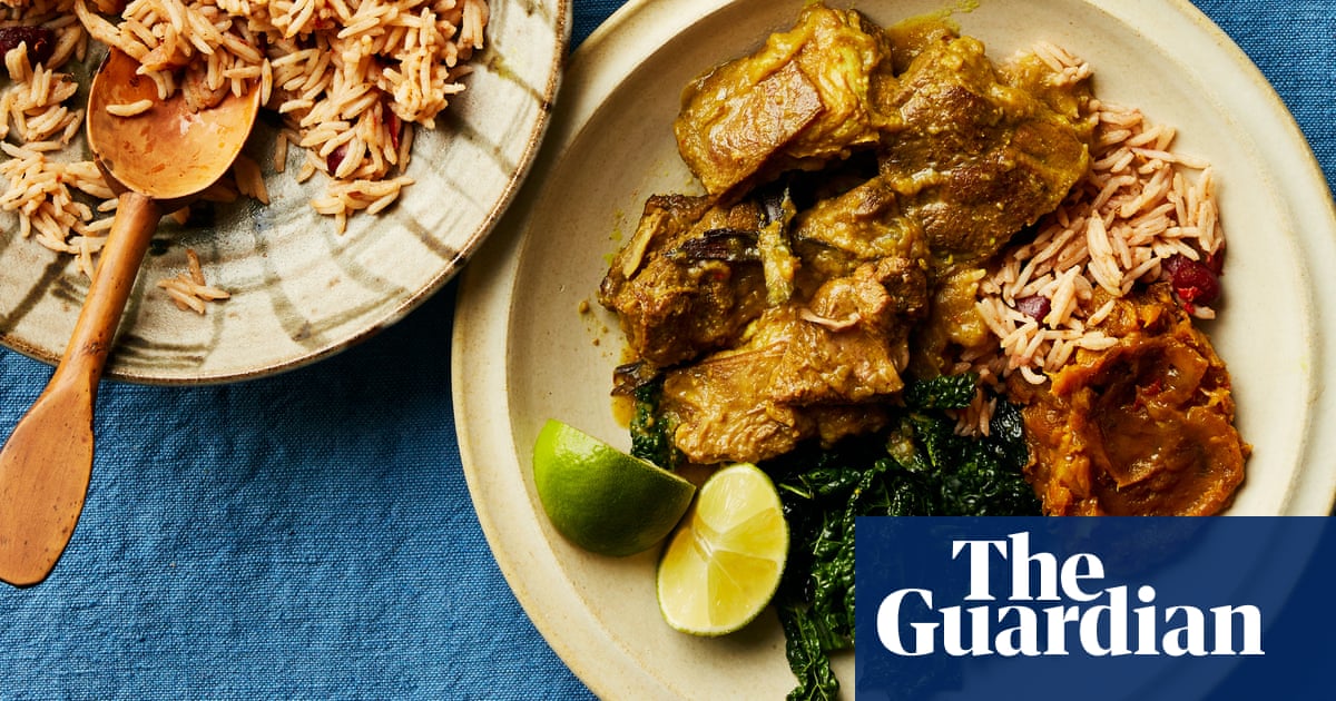 Thomasina Miers’ recipe for Caribbean mutton curry and a spicy banana relish | Caribbean food and drink Thomasina Miers’ recipe for Caribbean mutton curry and a spicy banana relish | Caribbean food and drink
