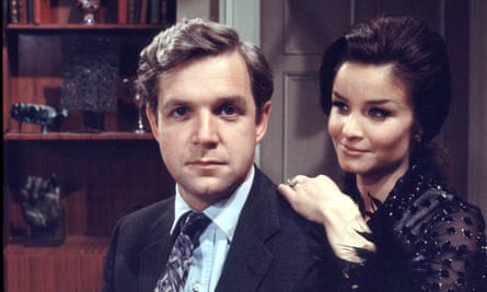 John Stride with Kate O’Mara in The Main Chance.