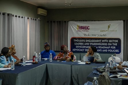 A conference in Lekki, Lagos, organised by Abiola Akiyode and WardC.