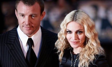 Guy Ritchie and Madonna in 2008