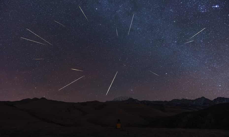 Last year's Geminid meteor shower