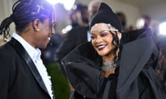 FILE: Rihanna Is Pregnant The 2021 Met Gala Celebrating In America: A Lexicon Of Fashion - Arrivals<br>FILE - JANUARY 31: Rihanna and ASAP Rocky are expecting their first child together.