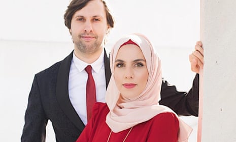 Muhammad Bayazid with his wife and film-making partner Samah Safi Bayazid