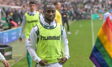 Werder Bremen's Naby Keïta on the sidelines