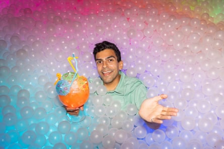 Ammar Kalia at the Ballie Ballerson bar.