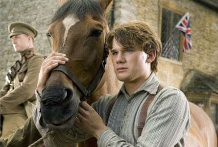 Jeremy Irvine in the 2011 adaptation of Michael Morpurgo’s War Horse.
