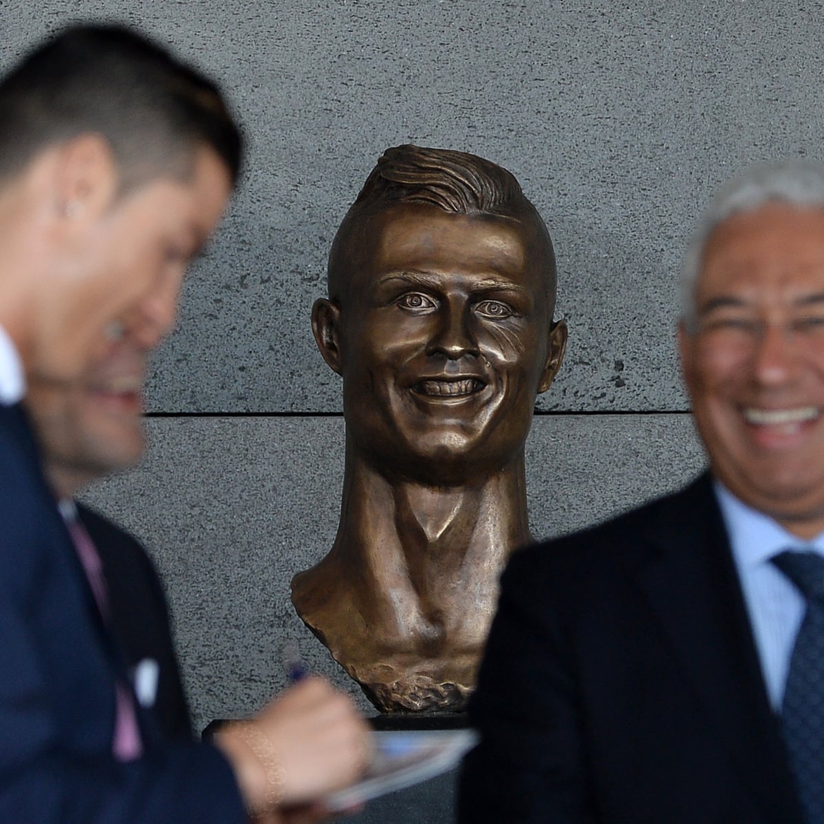 Now Even Worse Ridiculed Bust Of Cristiano Ronaldo Gets A