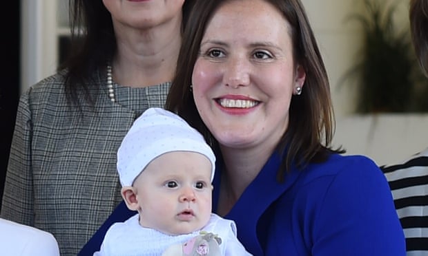 Kelly O’Dwyer with baby