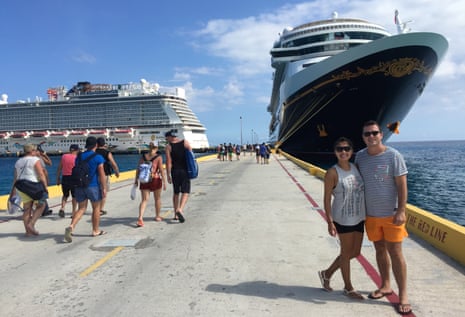 Berny Nguyen and her husband Vladamir, who spent almost a decade working on cruise ships