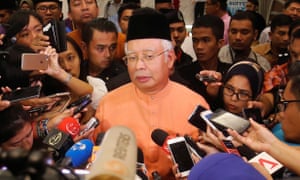 Malaysia’s prime minister Najib Razak