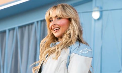 ‘People can tell that she’s genuinely a cool person’ …Sabrina Carpenter performing at Coachella in April.