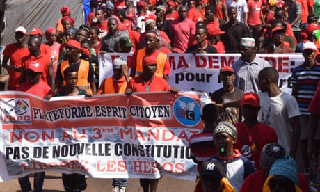 Guinea Votes On Law That Could Let President Stay On For 12 More Years World News The Guardian
