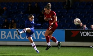 Guro Reiten scores for Chelsea to defeat Liverpool in the FA Cup.