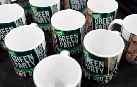 Green party mugs