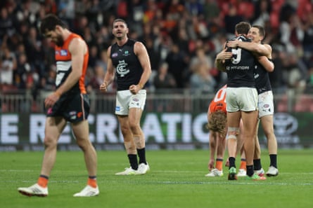 Carlton Blues observe triumph complete Greater Western Sydney Giants
