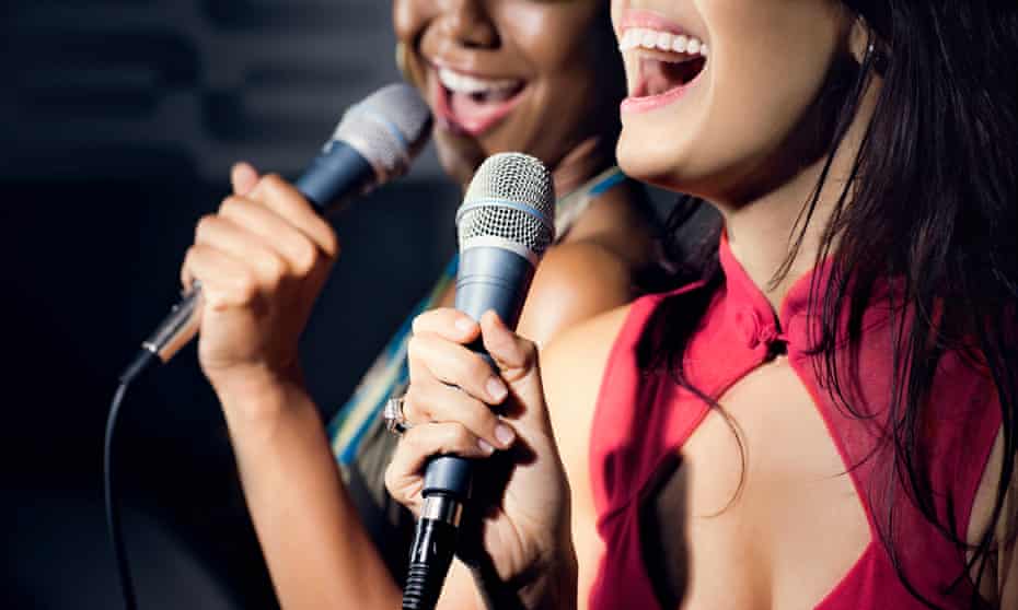 Karaoke fans find their voices again after Covid rules lifted in England |  Coronavirus | The Guardian