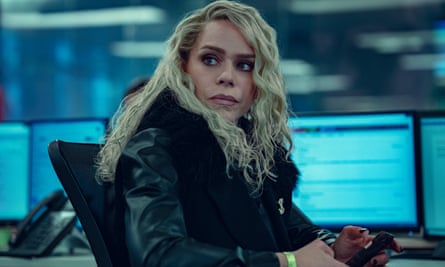 Billie Piper as Sam McAlister in Scoop.