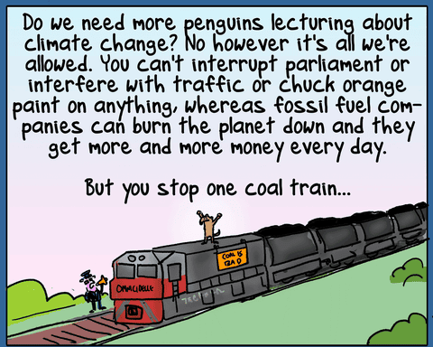 Cartoon by First Dog on the Moon titled Cop30 2025, panel 6