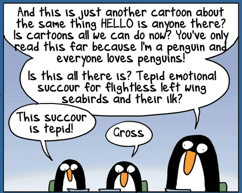 Cartoon by First Dog on the Moon titled Cop30 2025, panel 5