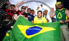 England v Brazil: international football friendly – live