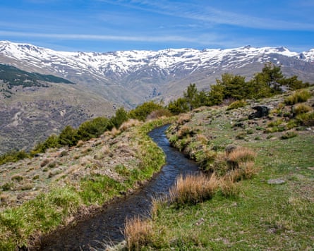The acequia (irrigation channels) of the Alpujarras in Andalucía make for great walking routes.