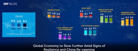 IMF growth forecasts
