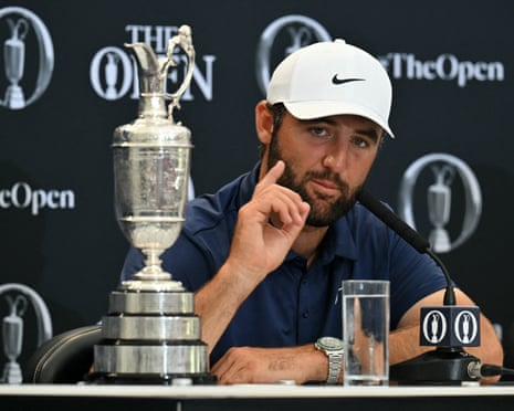 I don't think I'm special': Scheffler plays down latest major win after Open cruise | The Open | The Guardian
