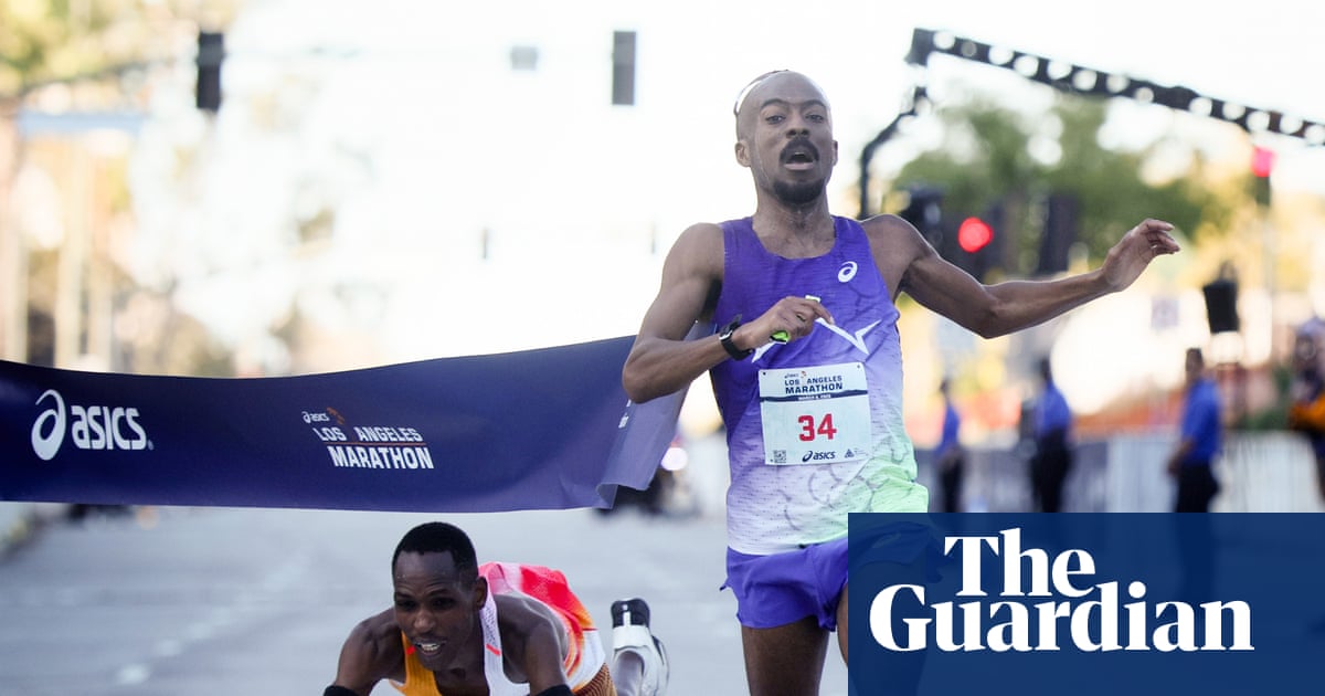 Nathan Martin wins closest-ever Los Angeles marathon in its 40-year history