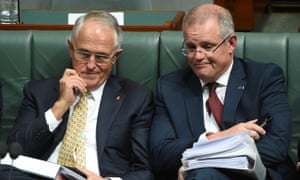 Malcolm Turnbull and Scott Morrison