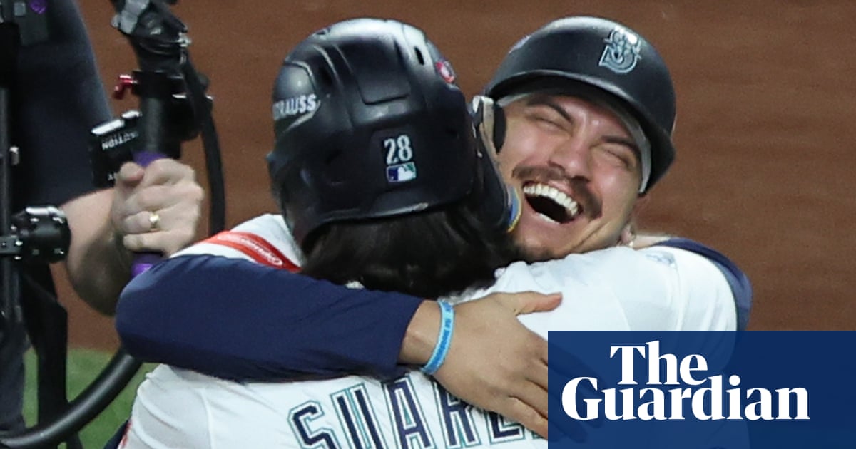 Eugenio Suarez slam puts Seattle Mariners one win from first World Series
