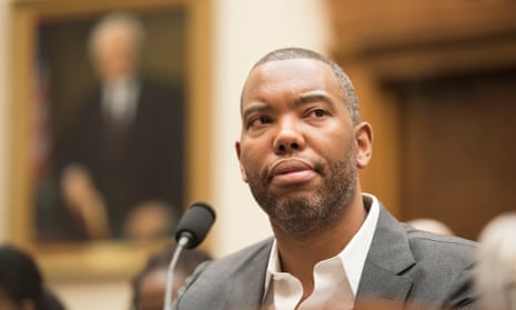 Ta-Nehisi Coates testifies at a congressional hearing on reparations for slavery in Washington DC, June 2019