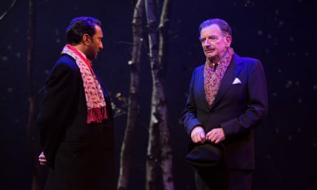 ‘I have to do him justice’ … Ian McDiarmid and Phaldut Sharma in What Shadows at Birmingham Rep.