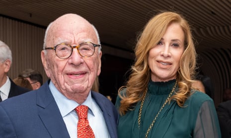 Rupert Murdoch and Ann-Lesley Smith