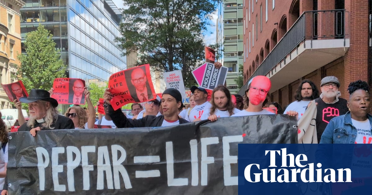 Protesters demand release of HIV funds illegally' withheld by Trump