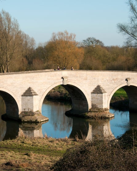 Milton Ferry Bridge at Ferry Meadows, Nene Park.