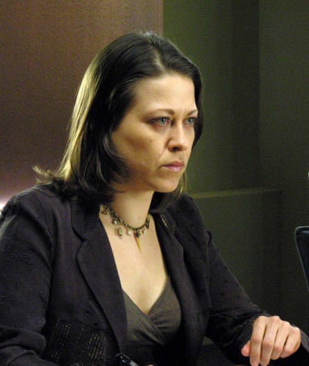 Woman in black jacket